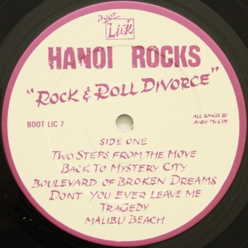 Hanoi Rocks - Rock & Roll Divorce - LP - NM - Picture 3 of 4