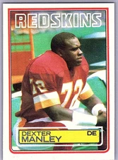 1983 Topps #191 Dexter Manley