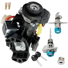 Ignition Lock Cylinder Switch & Housing w/ Key Fit For 2015-2019 Hyundai Sonata