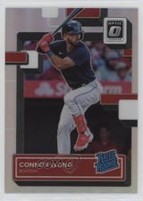2022 Panini Donruss Optic Rated Rookie Holo Prizm Connor Wong #82 1i72