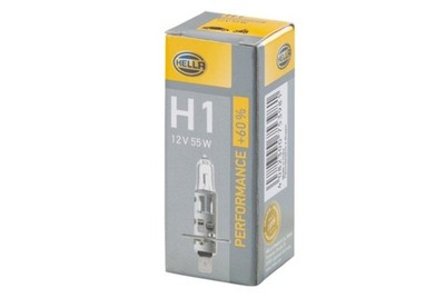 HELLA Glühlampe Fernscheinwerfer PERFORMANCE UP TO 60% 8GH 223 498-211 H1 für A6