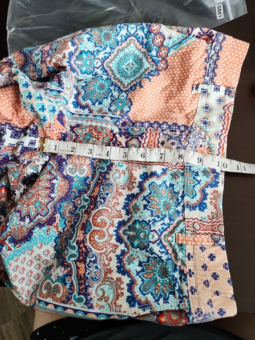 Chicos Collection Women's Patchwork Crop Pants Mu… - image 13