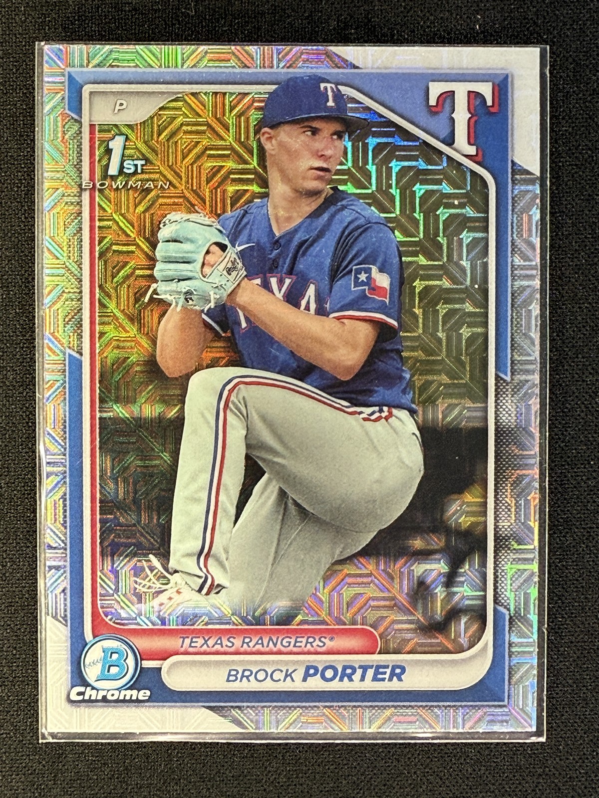 2024 Bowman #BCP-36 Brock Porter Chrome Prospects Mojo Refractors