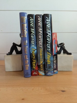 Tower and the Hive Series (lot of 5 books) by Anne McCaffrey - HC & PB Sci-Fi
