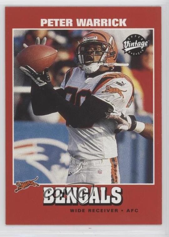 2001 Upper Deck Vintage Peter Warrick #33 z1w