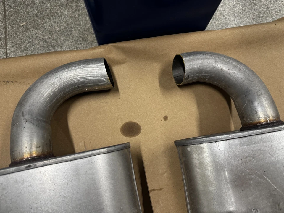 2024-2025 Ford Mustang GT Active Exhaust Quad Tip Mufflers 1100 miles - OEM - Image 2 of 4