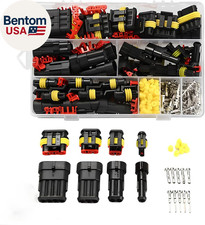 352PCS Waterproof Car Electrical Connector Terminals Kit, Automotive 1/2/3/4 Pin
