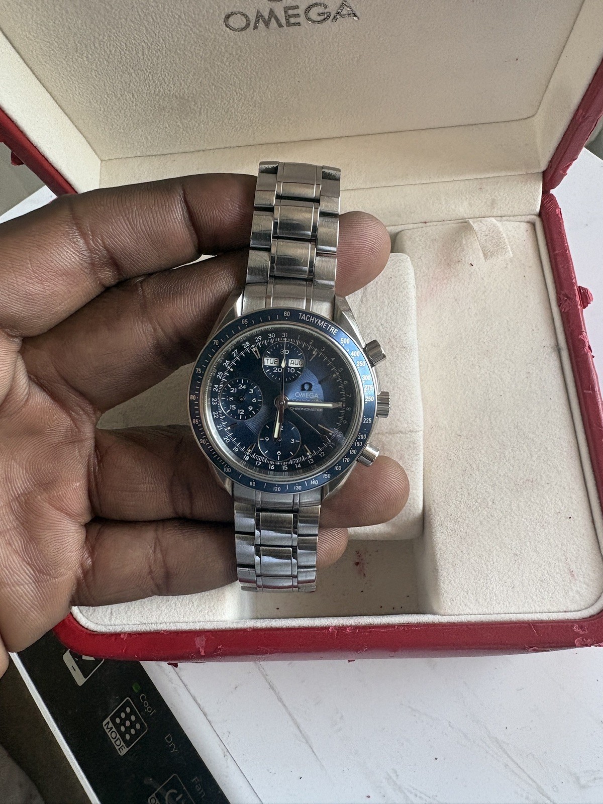OMEGA Speedmaster Chronograph Steel Bracelet