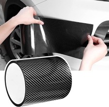 Universal Car Door Edge Guard, 4In x 33Ft 4In x 33Ft Black