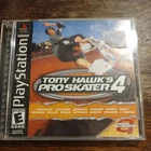 Tony Hawk's Pro Skater 4 (Sony PlayStation 1, 2002) Rare