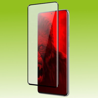 Für Samsung Galaxy S22 Ultra 4D Display Full H9 Curved Hart Glas Schwarz Panzer