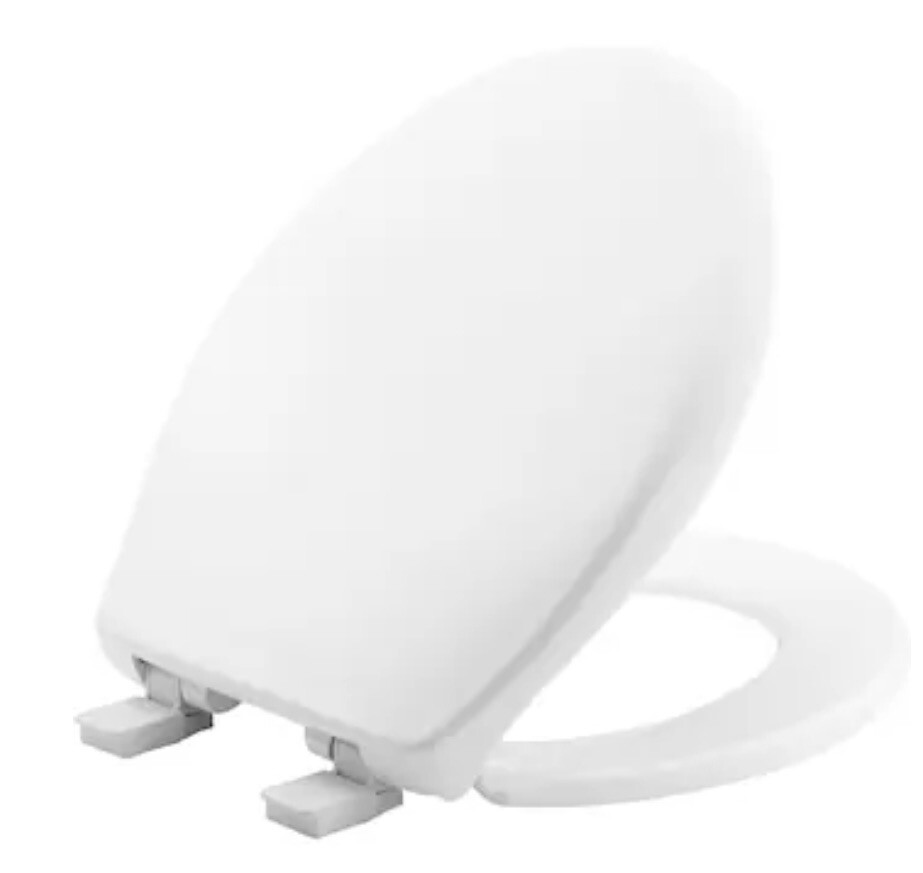 Mansfield Round Toilet Seat Model 3649423 White. eBay