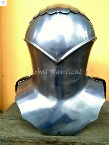 Médiévale Joutes Armor Casque Vintage Bataille Prêt Armure De Cheval Rider - Photo 5 sur 6