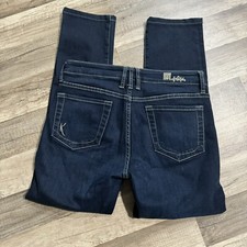 Kut From The Kloth Women's Size 4 Diana Skinny Jeans Dark Blue Stretchy Pants