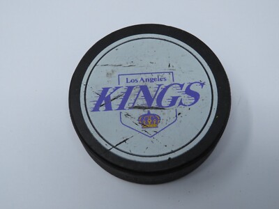 1980's Los Angeles Kings Official Viceroy Souvenir Puck Not Used