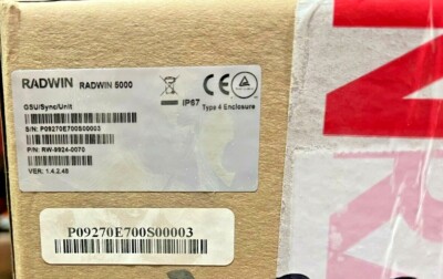Radwin RW-9924-0070 Serial/Eth Outdoor GPS-Based Sync Unit AC (NIB, Sealed) 
