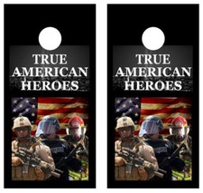 True American Heroes Cornhole Board Game Wraps w/FREE LAMINATION 1962