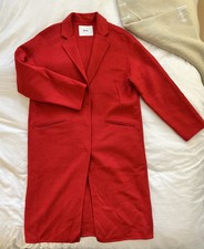 Find. Amazon Winter Autumn Smart Red Coat Jacket Size Medium