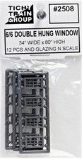 N Scale Tichy Train Group 2508 6/6 Double Hun...