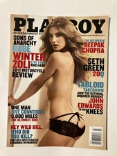 March 2011 Playboy Magazine Winter Zoli Cover Sons Of Anarchy Seth Green