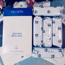 Nu Skin Nuskin body bar refill pack contains 5 bars  #167