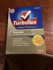 Intuit TurboTax Premier 2009: Federal & State, Investments & Rental Property