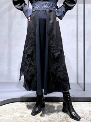 Ado x HARE UNISEX ブラック Ado x HARE Collab Side Lace-up Rose