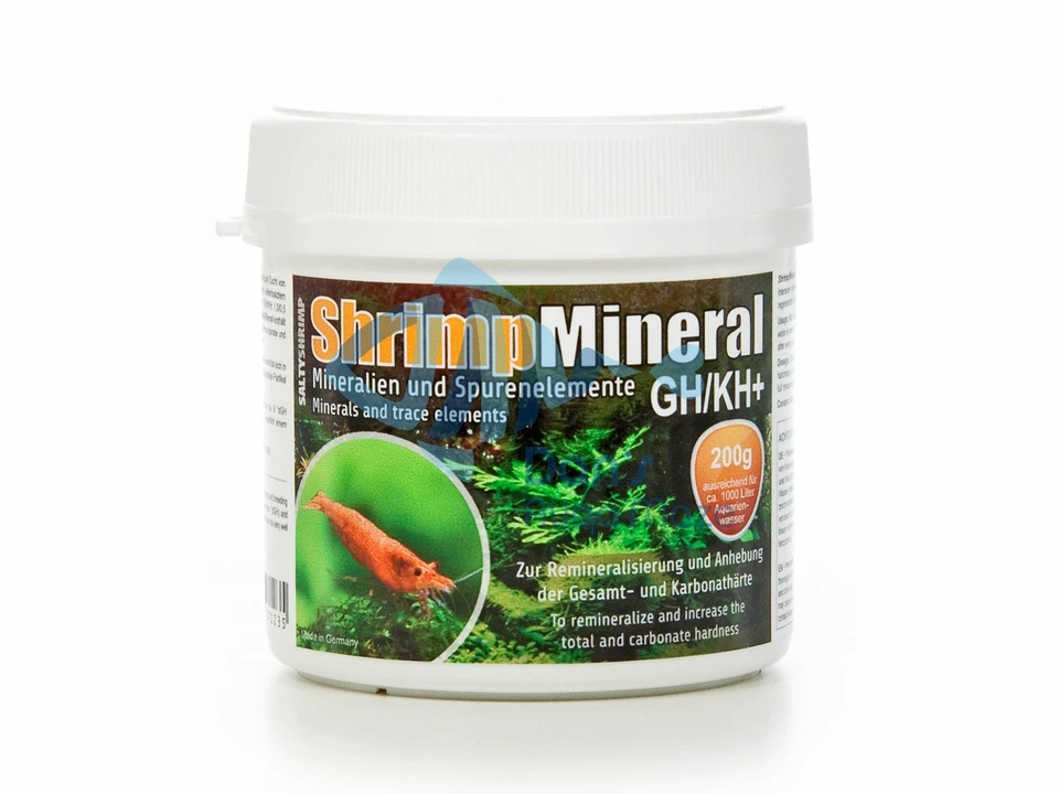 GLASGARTEN Salty Shrimp GH/KH+ Minerals and Trace Elements Crystal Cherry Shrimp