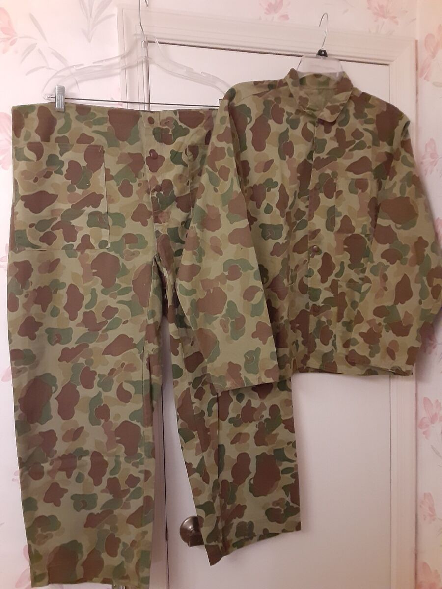 USMC Vietnam type Frog Skin Duck Hunter Camo Lightweight USMC Vietnam type Frog Skin Duck Hunter Camo Lightweight