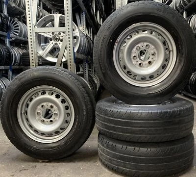 4 Orig Mercedes-Benz Sommerrräder  225/75 R16 121/120R Sprinter W907 W910 Camper - Bild 1 von 3