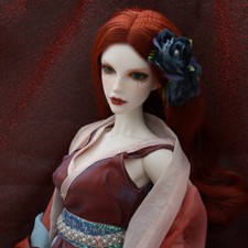 Set completo 1/3 bambola BJD bella ragazza resina sfera articolazioni occhi pittura a mano trucco viso