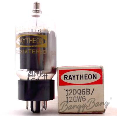 Raytheon 12DQ6B/12GW6 Beam Power Pentode Output TV Audio Vacuum Tube Valve - Ban