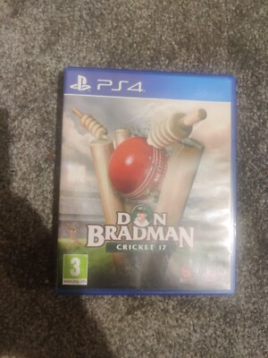 Don Bradman Cricket 17 PlayStation PS4 With Manual *Disc Is