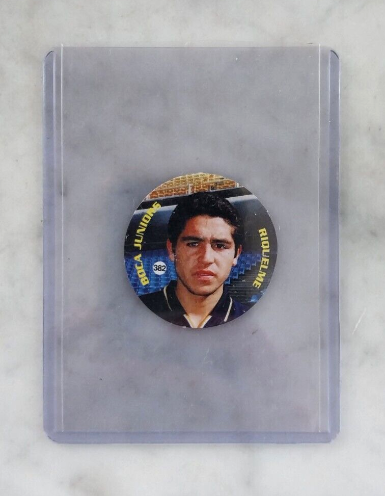 Juan Roman Riquelme RC Rookie Disc Boca Juniors 1998 Ultra Figus