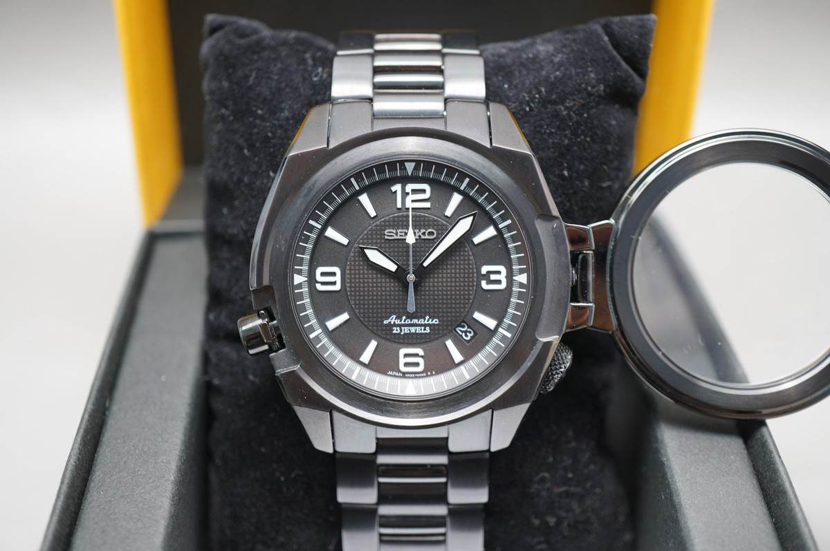 Seiko Prospex SBDY003 4R35 Field Samurai Black JDM Automatic Watch