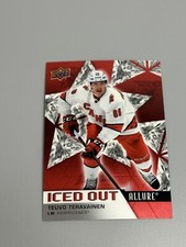 Teuvo Teravainen 2021-22 Upper Deck Allure Hockey Iced Out IO-13 Hurricanes
