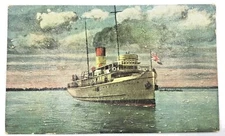 S.S. Northumberland CNR Postcard - Novelty Mfg & Art Co. Montreal
