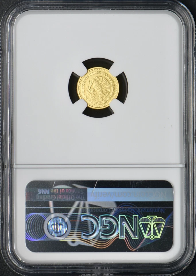 2018-Mo Mexico 1/20 Gold Onza - NGC MS69 - ✪COINGIANTS✪ - Image 2 of 2