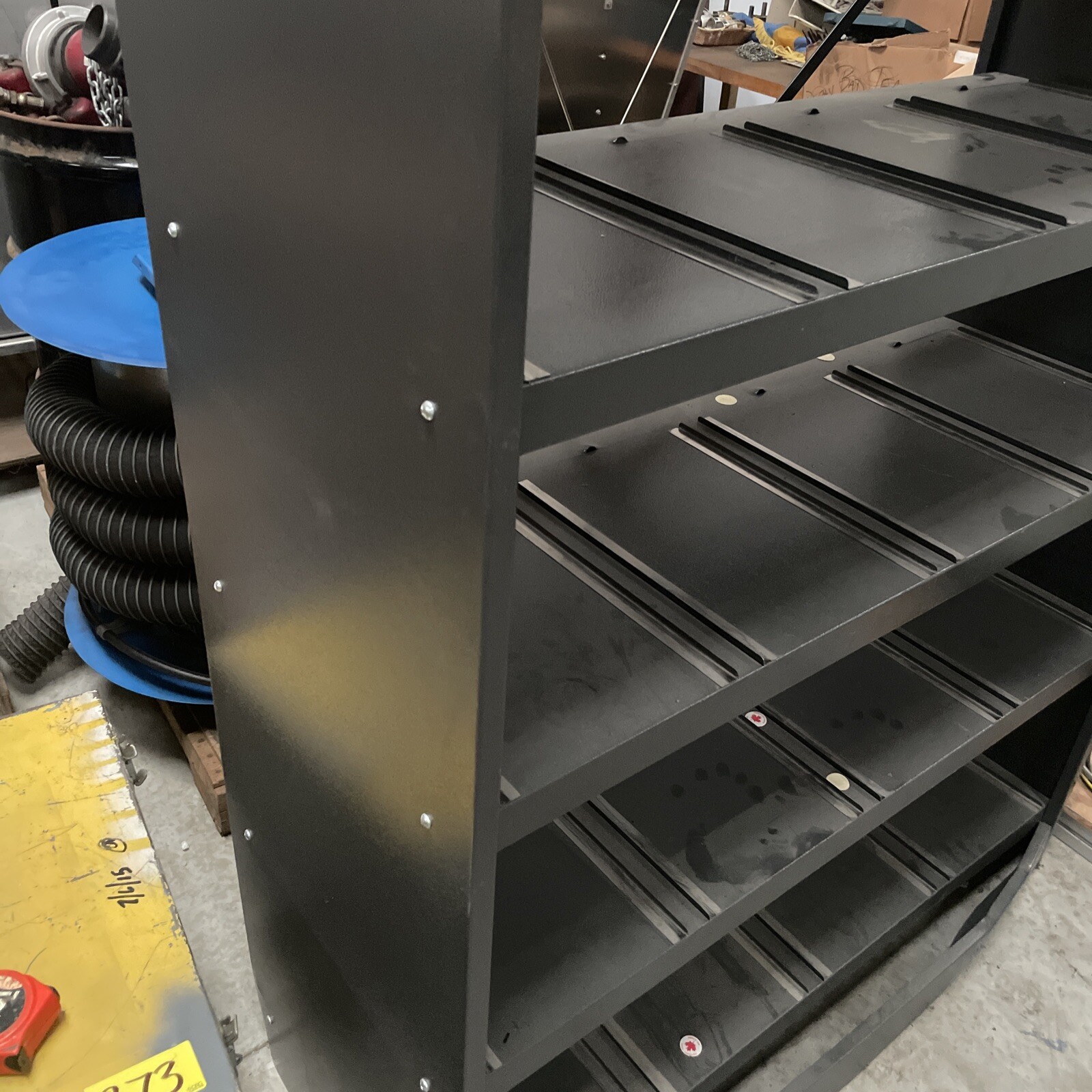 LAB VOLT Trainer, Electric Motor, Storage Rack, 19.5 X 48 X 77.5” Tall