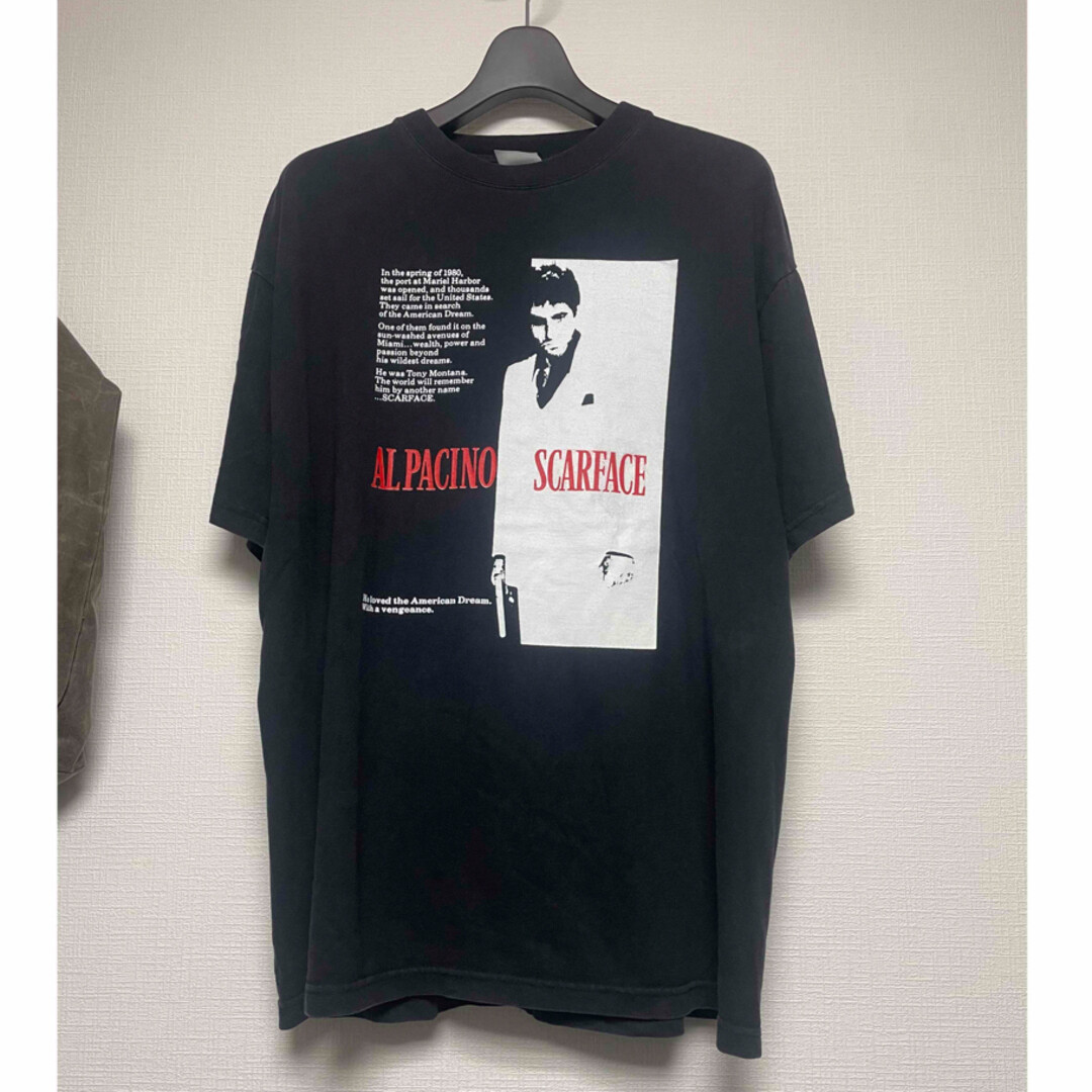 Al Pacino Scarface Vintage 80s T-Shirt XL Classic Movie Tee Free Shipping