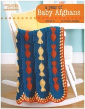 A YEAR of BABY AFGHANS, Book 5 Crochet Patterns 12 Designs