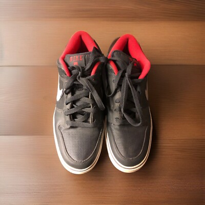 NIKE DUNK LOW ANTHRACITE GRAY RED WHITE MENS SIZE 12 SHOES  display picture 1