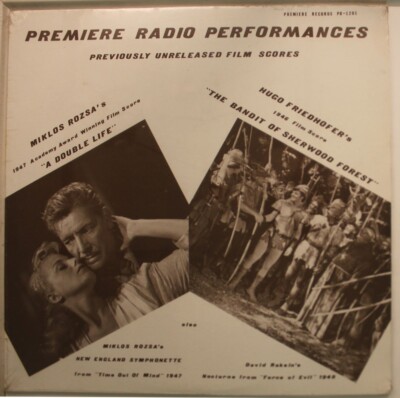 V/A Lp Premiere Radio Performances Soundtracks - Sealed / Sealed