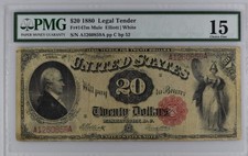 FR 147m 1880 $20 Legal Tender MULE