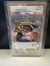 2014 Pokémon TCG M Kangaskhan EX Flashfire Holo Gold Secret carta rara 109/106 HP