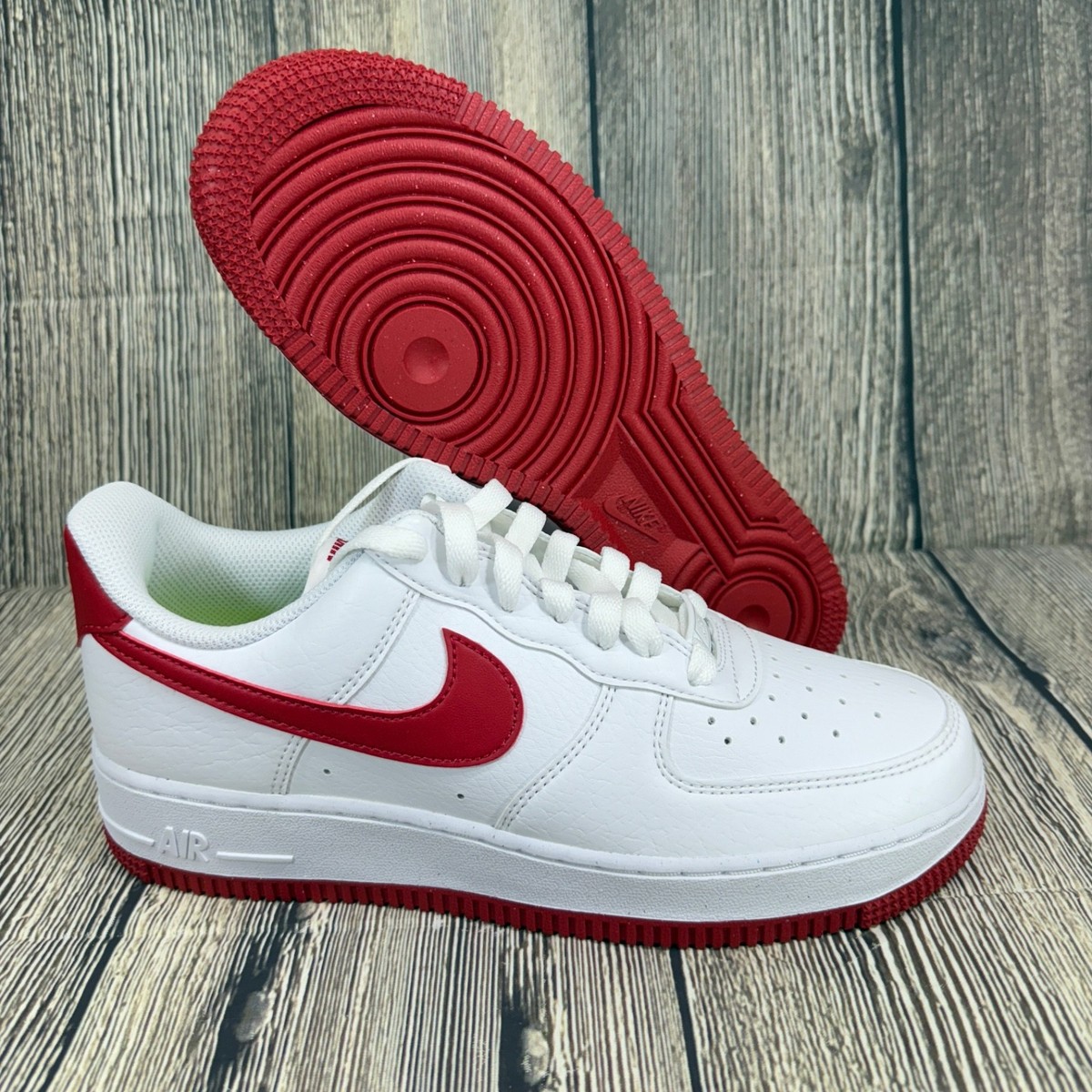 Nike Air Force 1 '07 SE Next Nature White/Gym Red WMNS 7.5 M 6