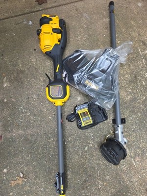 DEWALT 60V MAX Brushless Attachment Capable String Trimmer Kit (No Battery)