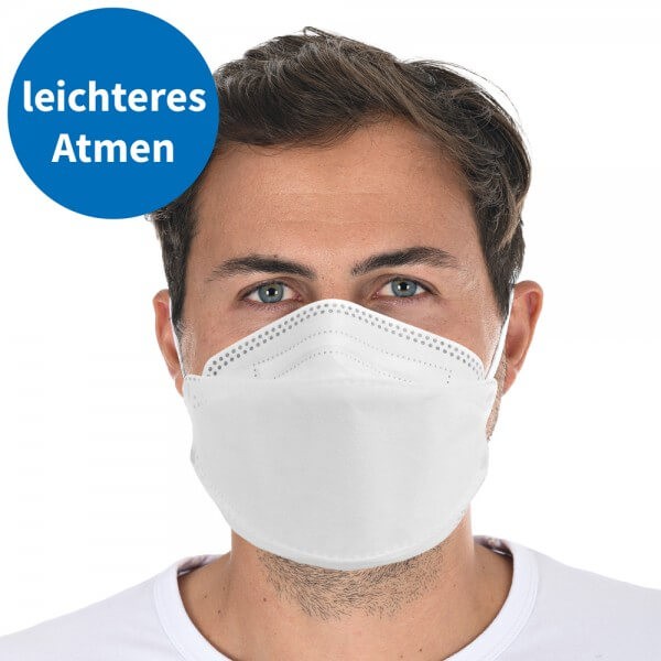 Mascarillas de protección FFP2 Franz Mensch FFP2 3D PP 20 Unidades Desechable