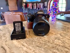 Sony A7 III Full Frame Mirrorless Camera w/ Lens, Batteries, Charger Bundle