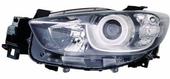 ABAKUS Headlight Main Left 216-1166L-LD-EM for Mazda H11 HB3 PY21W W5W